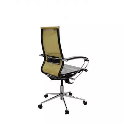 Кресло ErgoLife Set 9/подл.131/осн.Synchro 052 (Золотой ротанг-Черный 203.16.1.403)