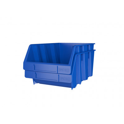 Ящик пластиковый Практик 350х230х150 синий