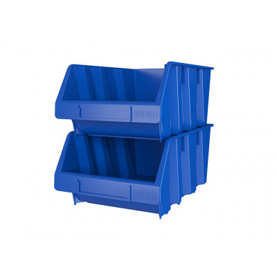 Ящик пластиковый Практик 350х230х150 синий