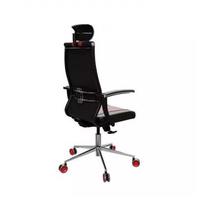 Кресло SynchroSit 10 B2-187U - Extra /Kb40/Wh40/U0mL-b/H13mL-G-1DF(M20.B23.G18.W32) (Черный-Красный)