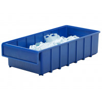 Ящик пластиковый Практик 400x185x100 синий