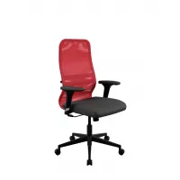 Кресло Sit 8 B2-8D - X1+UMF(X1) /Uh00/Wh00/D02P(M09.B11.G19.W02) (Красный-Черный)