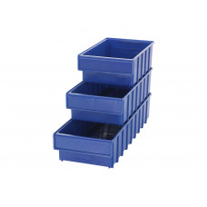 Ящик пластиковый Практик 500x185x100 синий