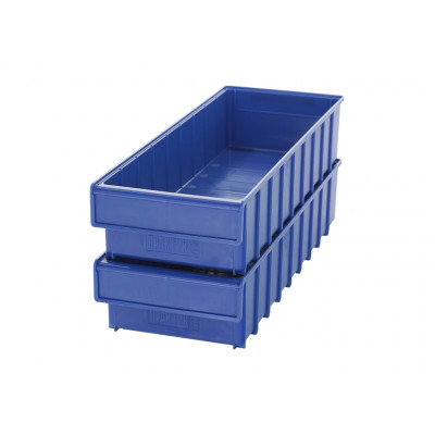 Ящик пластиковый Практик 500x185x100 синий