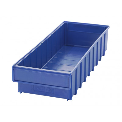 Ящик пластиковый Практик 500x185x100 синий