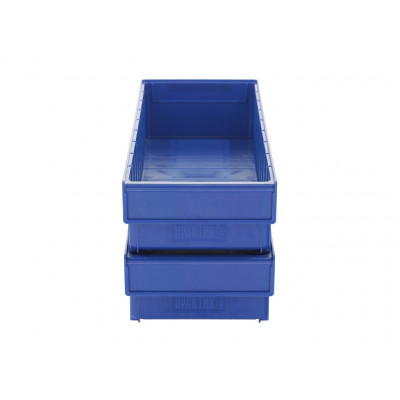 Ящик пластиковый Практик 500x185x100 синий