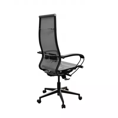 Кресло ErgoLife Set 7/подл.130/осн.Synchro 002 (Серый-Черный 225.12.1.3A3)