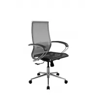 Кресло ErgoLife Set 9/подл.131/осн.Synchro 052 (Серый-Черный 208.16.1.403)