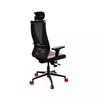 Кресло SynchroSit 10 B2-170D - T+UMF(SY271)+Extra /Kb38/Wh09/D02P/H13mL-Pf-1DF(M18.B11.G19.W32) (Черн-Красн)