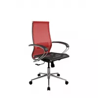 Кресло ErgoLife Set 9/подл.131/осн.Synchro 052 (Красный-Черный 206.16.1.403)