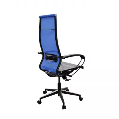 Кресло ErgoLife Set 7/подл.130/осн.Synchro 002 (Васильковый-Черный 222.12.1.3A3)