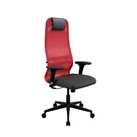 Кресло Sit 8 B1-8D - X1+UMF(X1) /Uh00/Wh00/D02P(M09.B11.G19.W02) (Красный-Черный)