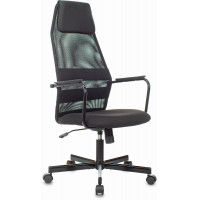 Кресло Бюрократ KB-5M черный TW-01 3C11, крестовина металл черный