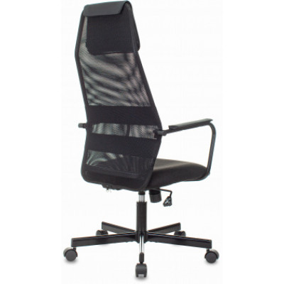 Кресло Бюрократ KB-5M черный TW-01 3C11 сетка/ткань с подголовником крестовина металл черный