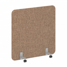 R-line soft Перегородка на металлических опорах, на роликах AP.R-120-120 Romeo 03/Металл Серый 1200*