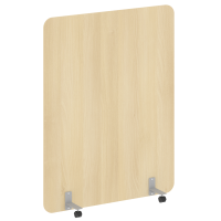 R-line Перегородка на металлических опорах, на роликах DP.R-140-180 Акация Лорка/Металл Серый 1400*1