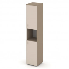 Estetica Шкаф высокий узкий правый ES.SU-1.5 (R) Латте/Капучино 400*420*1977