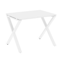 Loft Стол рабочий VR.L-SRX-1.7 Белый Бриллиант/Металл Белый 980*720*750