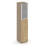 Шкаф офисный высокий узкий левый Эстетика ES.SU-1.7R (L) 400*420*1977 Латте/Тиквуд Светлый/Сатин матовый Шкаф офисный высокий узкий левый Эстетика ES.SU-1.7R (L) 400*420*1977 Латте/Тиквуд Светлый/Сатин матовый