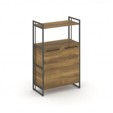 Rift Шкаф 3 ниши широкий RF.SS-32 Сандал Янтарный/Металл Антрацит/Черный Ручки 798*396*1286