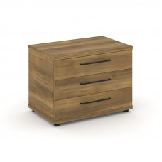 Rift Тумба опорная/приставная RF.TOP-022 Сандал Янтарный/Черный Ручки 700*450*523