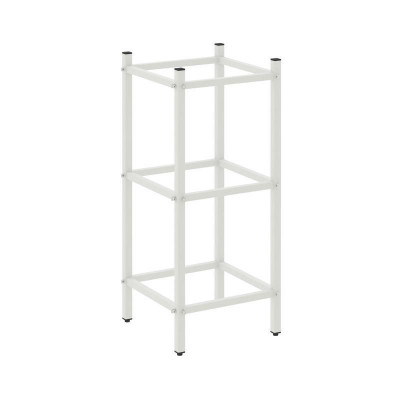 Loft Угловой проходной модуль VR.L-SL.UPK-2.2.2 Металл Белый 446*446*1047