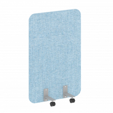 R-line soft Перегородка на металлических опорах, на роликах AP.R-80-120 Romeo 09/Металл Серый 800*28