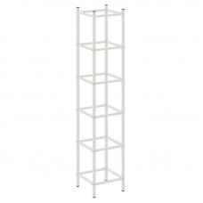 Loft Угловой проходной переходной модуль VR.L-SL.UPK-4.5.4 Металл Белый 446*446*2280