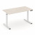 Стол офисный электроподъемный Мув Ап MV.SE-3.7 1380*720*720-1190 Денвер Светлый/Металл Белый