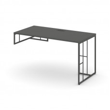 Rift Стол письменный для опорной тумбы левый RF.SPOT-014 (L) Антрацит NEW/Металл Антрацит 1580*700*7