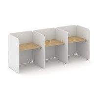 Bell Комплект №3 KCB.K-003 Тиквуд Светлый/Белый Бриллиант 2412*909*1200