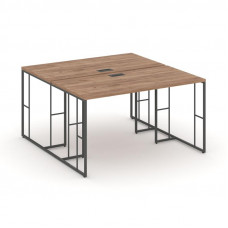 Rift Рабочая станция RF.DRS-001 Дуб Табак/Металл Антрацит 980*1232*750