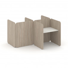 Bell Комплект №7 KCB.K-007 Снежная Патина/Дуб Аттик 1614*1800*1200