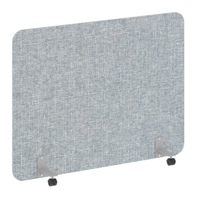 R-line soft Перегородка на металлических опорах, на роликах AP.R-160-120 Romeo 13/Металл Серый 1600*