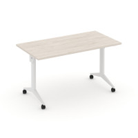 X-Pull Стол складной мобильный X.M-3.7 Денвер Светлый/Металл Белый 1380*720*753