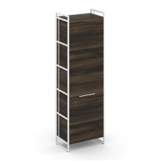 Rift Гардероб RF.GB-51 (L) Дуб Мали/Металл Белый/Белый Ручки 640*396*2010