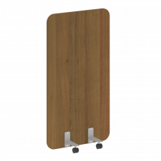 R-line Перегородка на металлических опорах, на роликах DP.R-80-150 Орех Гварнери/Металл Серый 800*18