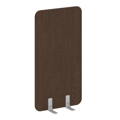 R-line Перегородки на металлических опорах на фетровых подпятниках DP.F-80-150 Венге Цаво/Металл Сер