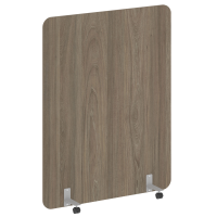 R-line Перегородка на металлических опорах, на роликах DP.R-140-180 Вяз Благородный/Металл Серый 140