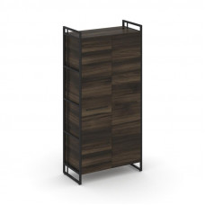 Rift Шкаф 4 ниши широкий RF.SS-41 Дуб Мали/Металл Черный/Черный Ручки 798*396*1648