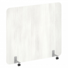 R-line Перегородка на металлических опорах, на роликах DP.R-160-140 Снежная Патина/Металл Серый 1600