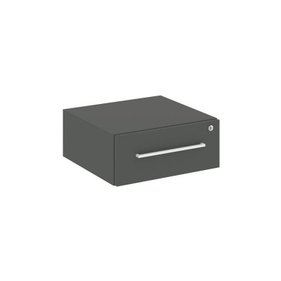 Rift Тумба подвесная RF.TP-002 Антрацит/Белый Ручки 347*379*169