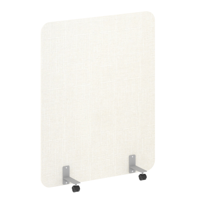 R-line soft Перегородка на металлических опорах, на роликах AP.R-120-150 Romeo 01/Металл Серый 1200*