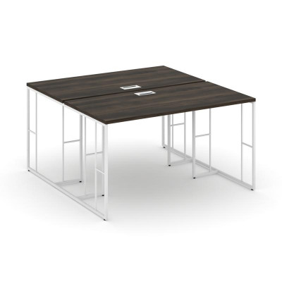 Rift Рабочая станция RF.DRS-015 Дуб Мали/Металл Белый 1780*1432*750