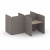 Стол для колл-центра Комплект №17 KC.K-017 2014*1800*1200 Дуб Аттик/Romeo 05