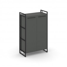 Rift Шкаф 3 ниши широкий RF.SS-31 Антрацит NEW/Металл Черный/Черный Ручки 798*396*1286