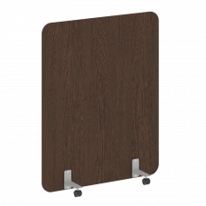 R-line Перегородка на металлических опорах, на роликах DP.R-120-150 Венге Цаво/Металл Серый 1200*18*