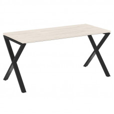 Loft Стол рабочий VR.L-SRX-4.7 Денвер Светлый/Металл Черный 1580*720*750