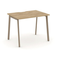 Estetica Стол письменный ES.SP-1-VP Тиквуд Светлый/Металл Латте 980*730*750