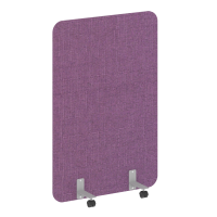 R-line soft Перегородка на металлических опорах, на роликах AP.R-100-150 Romeo 06/Металл Серый 1000*